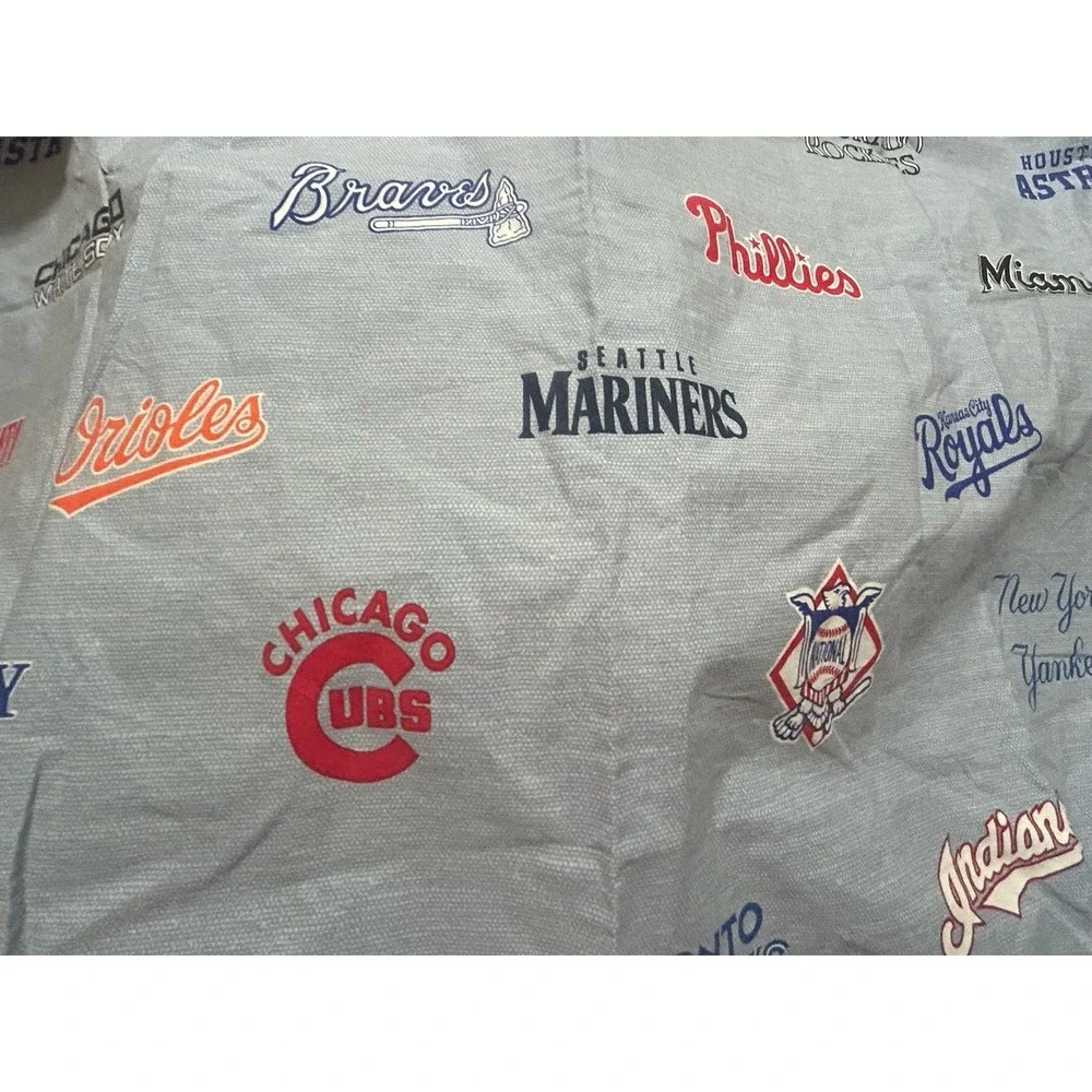 Pottery Barn Teen National League Baseball Team Logos Organic Cotton Pillowcases